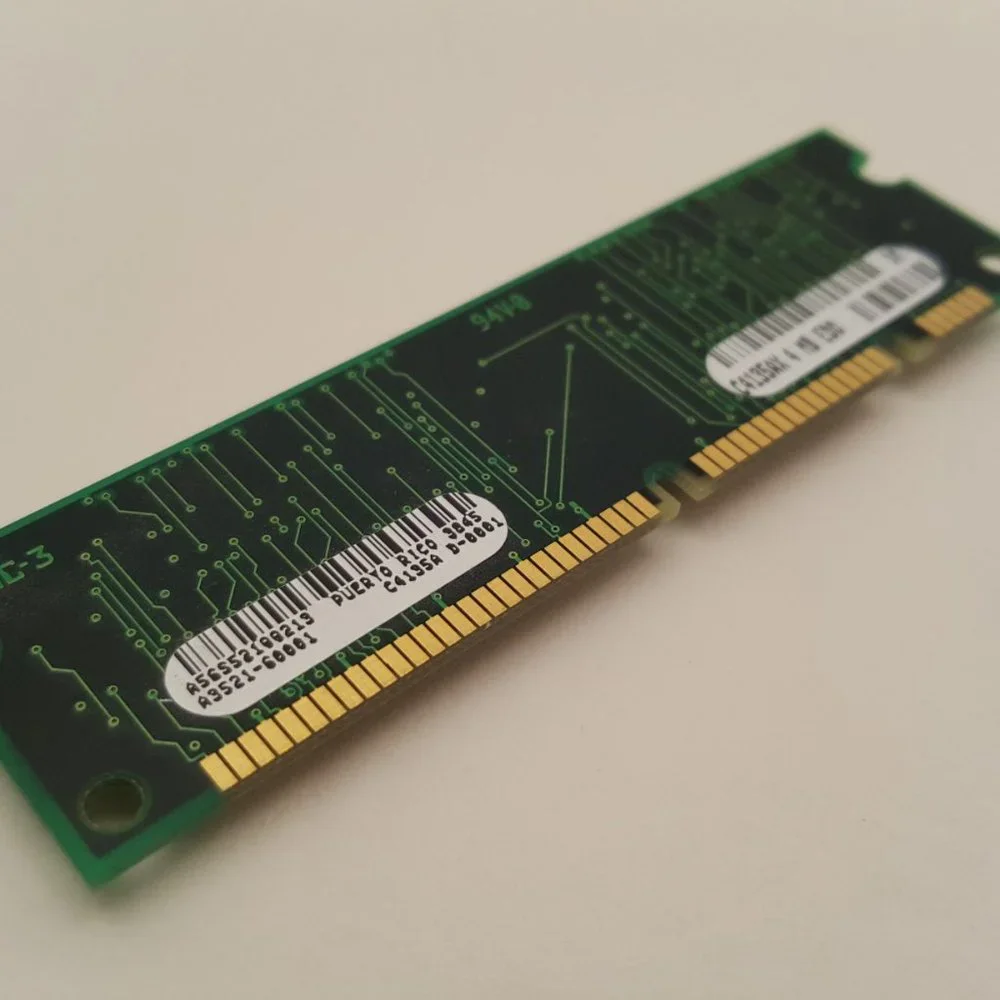 HP C4135AX 4MB 100-pin EDO DRAM DIMM from HP LJ 4000 | A3521-60001 | USED